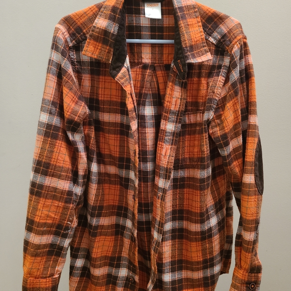 Boys Gymboree Plaid Long Sleeve Button Up Shirt